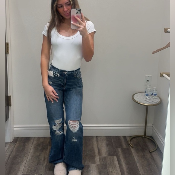 Women's KanCan 90s flare jeans! - Picture 1 of 8